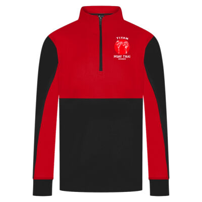 MUAY THAI - ADULT ¼ ZIP TRACK TOP Thumbnail